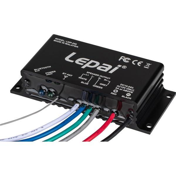 Lepai Lepai LWP-250 2 x 50W Outdoor/Marine Bluetooth 5.0 Mini Amplifier with Mounting Flanges