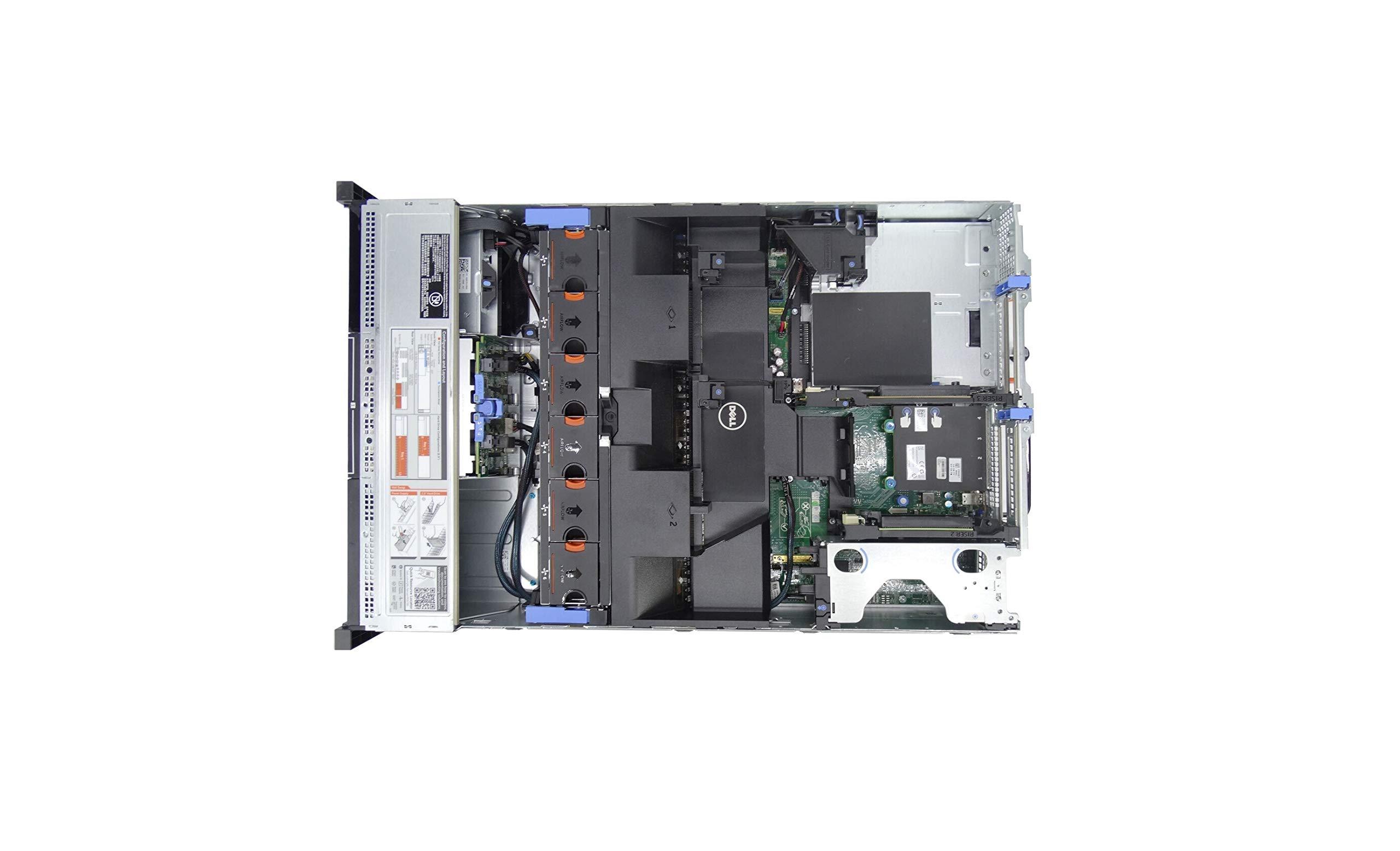 Dell Dell PowerEdge R730 8 Bay SFF 2U Server, 2X Intel Xeon E5-2660 V3 2.6GHz 10C CPU, 64GB DDR4, PERC H730p, 4X 800GB SSD, 4X 1GbE, Rail Kit Included, 1 Year Onsite Warranty (Renewed)