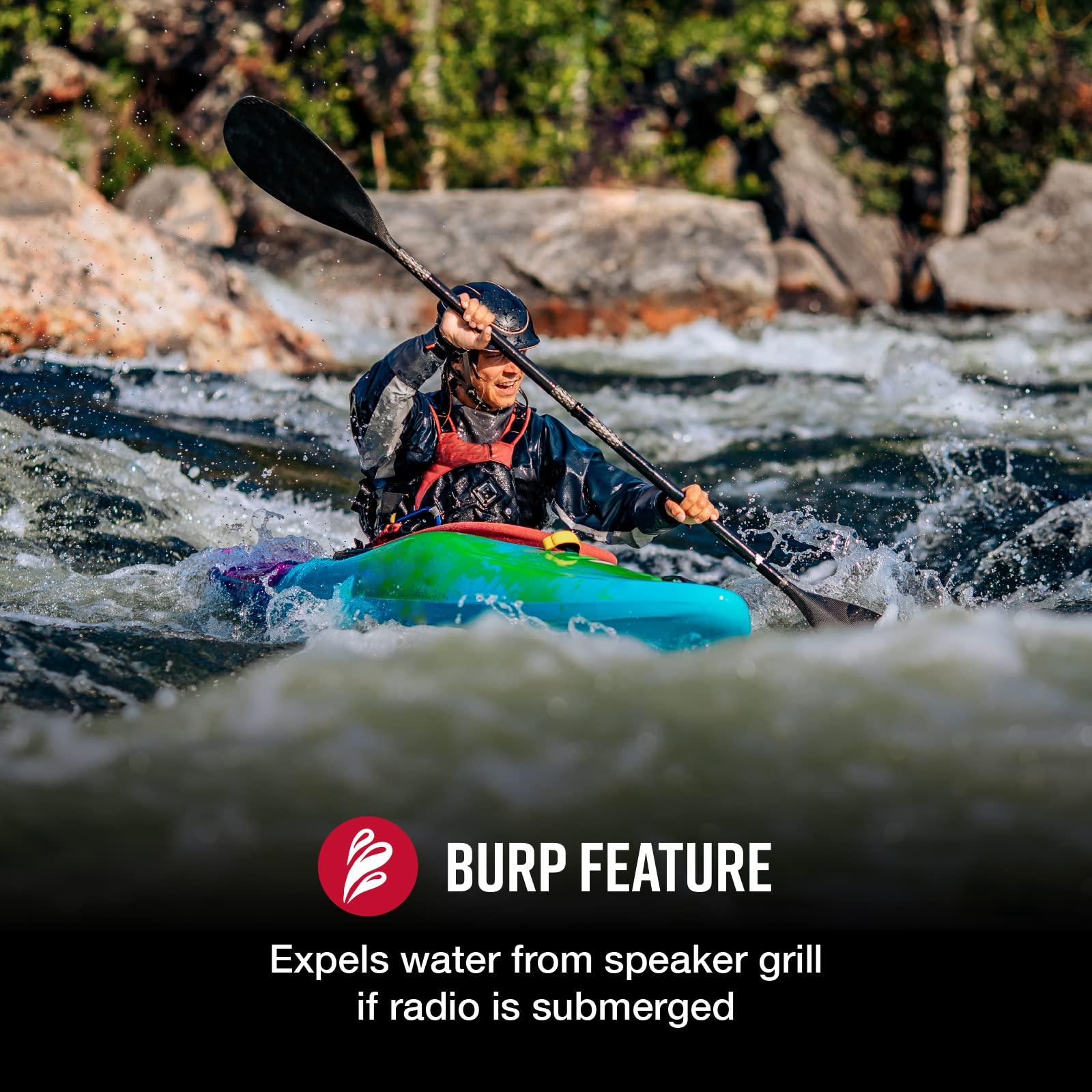 Cobra Cobra CXT10953PH-M Emergency Two-Way Radios, Waterproof Walkie Talkies, Up to 40 Mile Range, 22 Channels and NOAA Weather Channels, UHF/FM Ultra-Clear Reception, 3-Pack