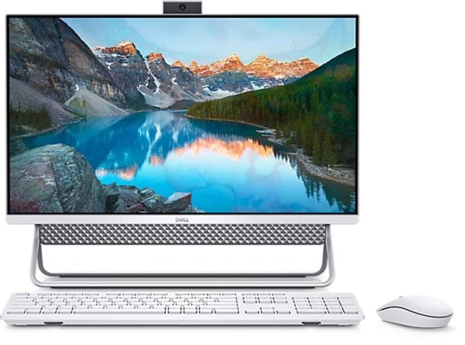 Dell Dell Inspiron 5400 AIO | 23.8" 1920x1080 FHD | Core i7-1165G7-2TB SSD Hard Drive - 8GB RAM | 4 cores @ 4.7 GHz Win 10 Pro Silver