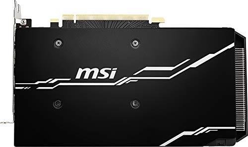 MSI MSI Gaming GeForce RTX 2060 6GB GDRR6 192-bit HDMI/DP 1710 MHz Boost Clock Ray Tracing Turing Architecture VR Ready Graphics Card (RTX 2060 Ventus GP OC)