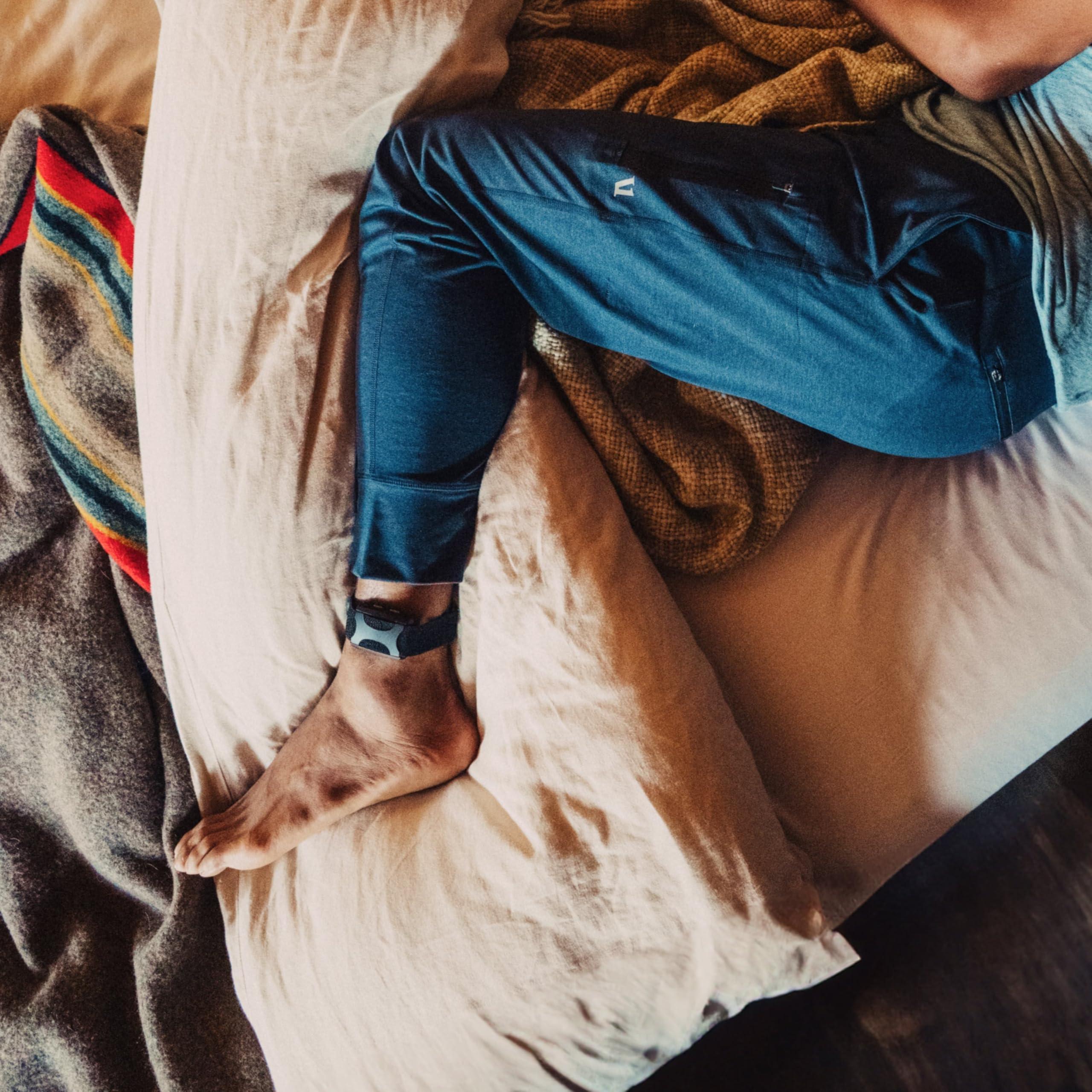 Apollo Neuro Apollo Neuro Sleep Band | Enhance Sleep With Adjustable Ankle Strap for Apollo Wearable Devices (Black)