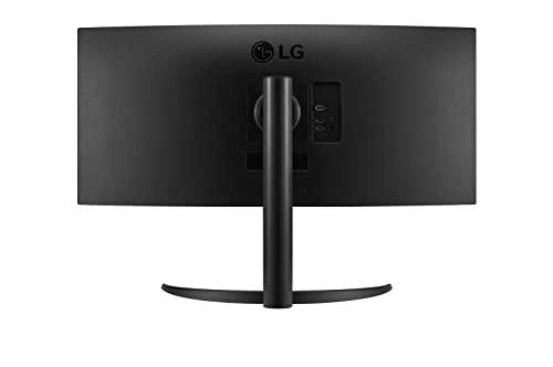 LG LG 34BP65C-B 34 21:9 QHD UltraWide Curved Monitor with 1ms MBR, HDR10, 160Hz Refresh Rate & AMD FreeSync Premium, Black