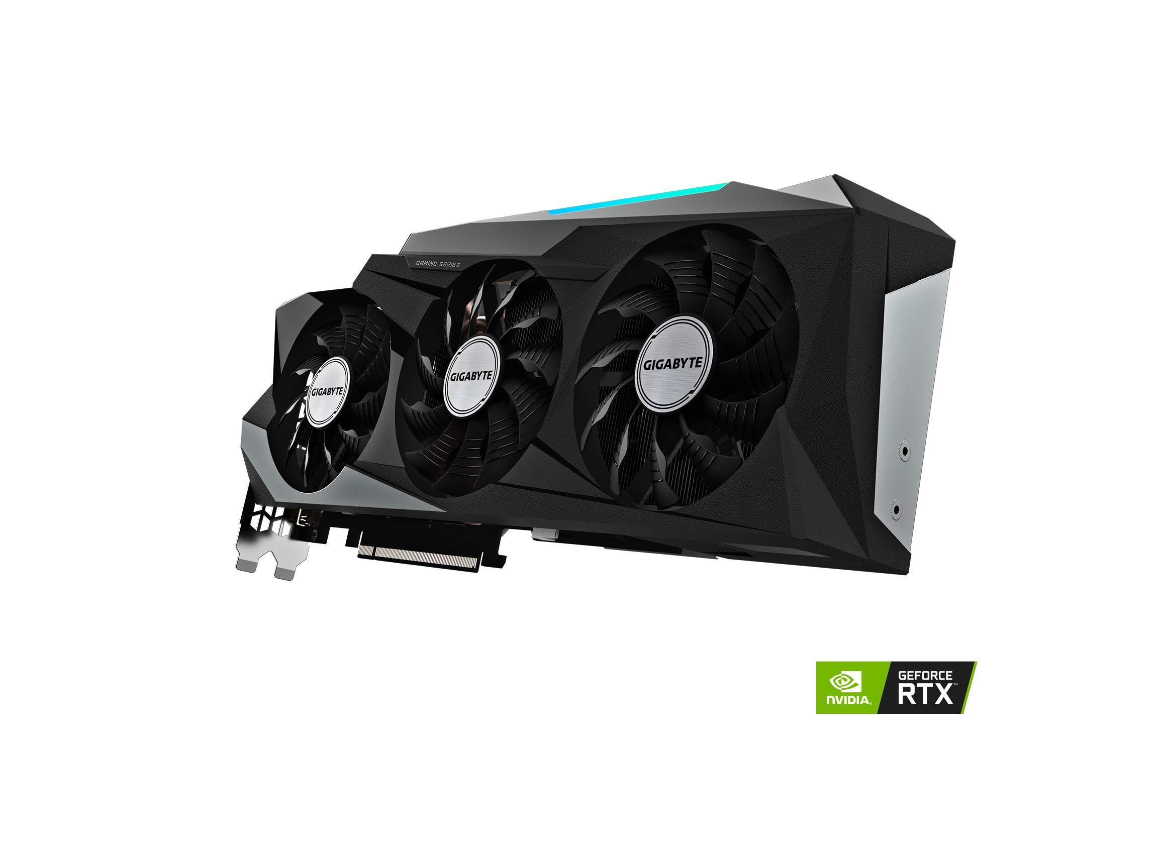 GIGABYTE Gigabyte GeForce RTX 3090 GAMING OC 24G Graphics Card, 3x WINDFORCE Fans, 24GB 384-Bit GDDR6X, GV-N3090GAMING OC-24GD Video Card (Renewed)