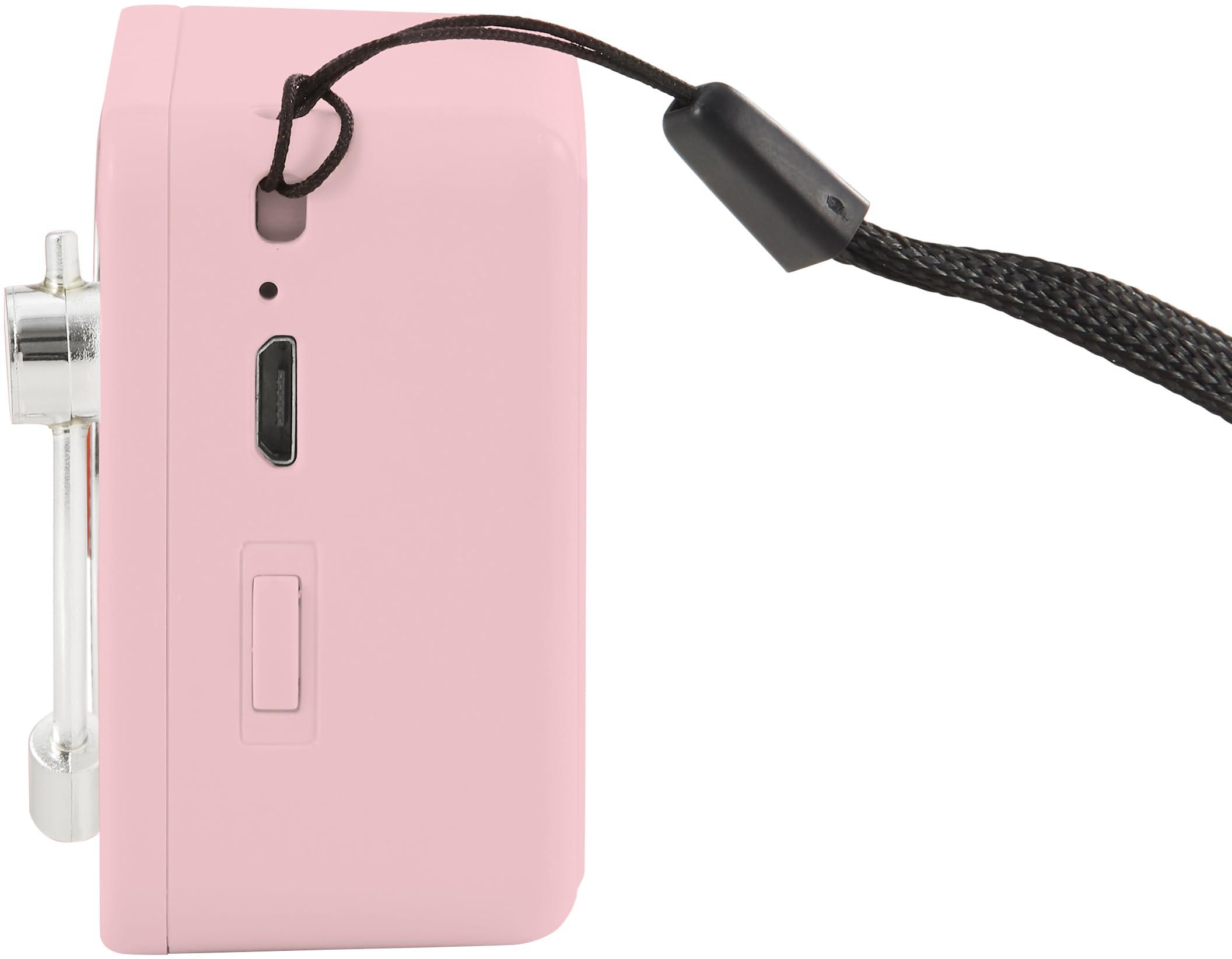 Crosley Crosley CR3029A-PI Portable Mini Turntable Bluetooth Speaker, Pink