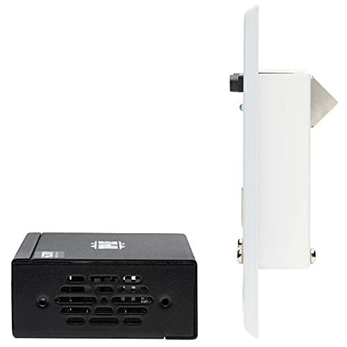 Tripp Lite Tripp Lite DisplayPort to HDMI Over Ethernet Cat6 Extender Kit with Wall Plate Receiver - Up to 230 feet or 70.1 Meters - 4K 60Hz Video, 4:4:4, PoC, HDCP 2.2, TAA Compliant (B127A-1A1-BDFH)