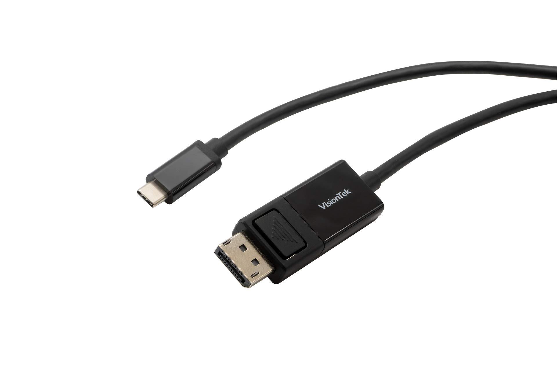 VisionTek VisionTek USB-C to DisplayPort 1.4 (M/M) Cable - 2 Meter / 6 Feet (901289)