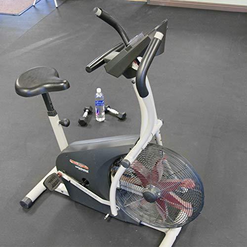 Rubber-Cal Rubber-Cal Recycled Flooring 1/4 in. x 4 ft. x 2 ft. - Black Rubber Mats