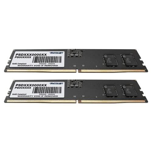 Patriot Memory Patriot Memory Signature DDR5 RAM 16GB (2X8GB) 5600MHz CL46 UDIMM Desktop Memory Kit - PSD532G5600K
