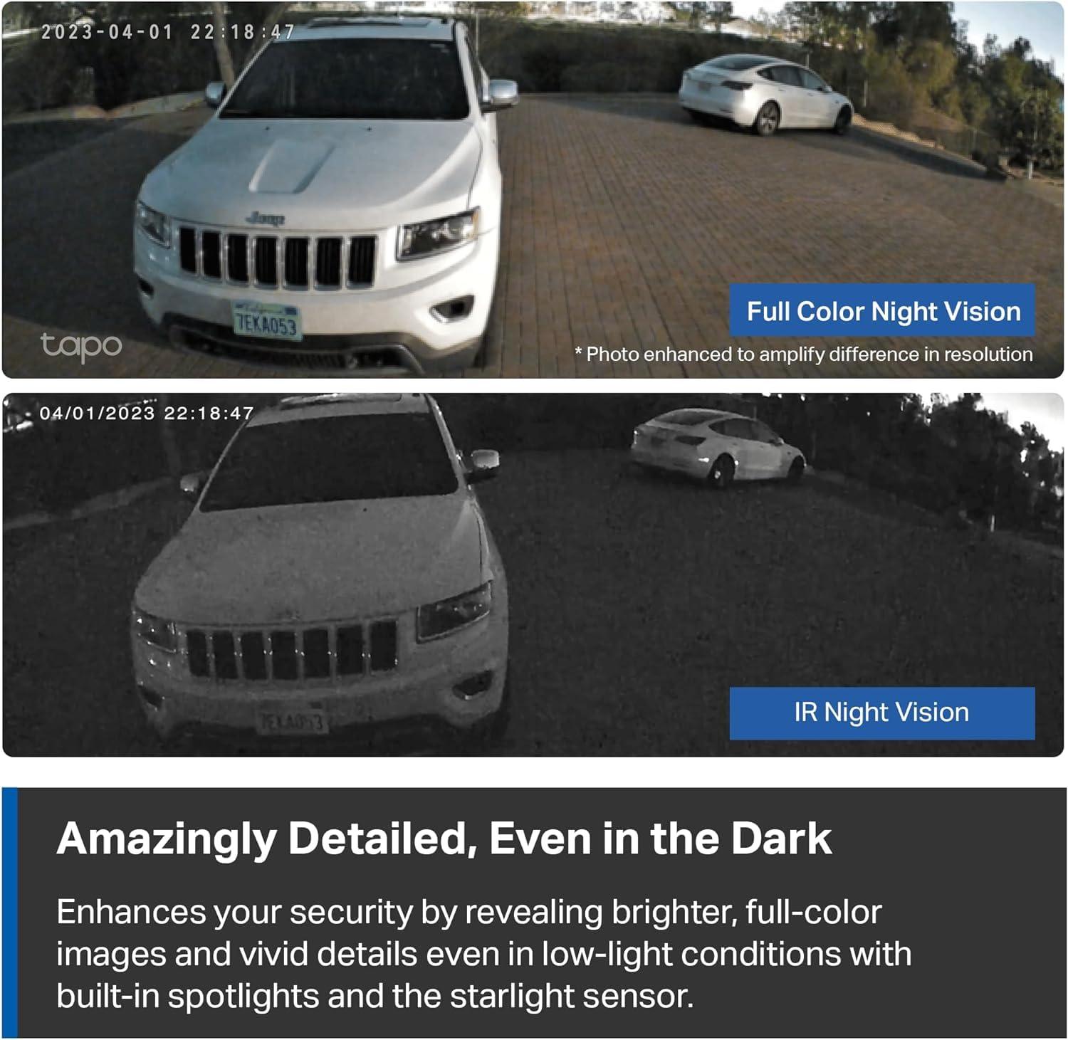 Tapo TP-Link MagCam, 2024 PCMag Editors Choice & Wirecutter Recommended Outdoor Security Camera, 2K, Battery, Magnetic Mount Wireless Camera, 150 FOV, SD/Cloud Storage, Person/Vehicle Detection