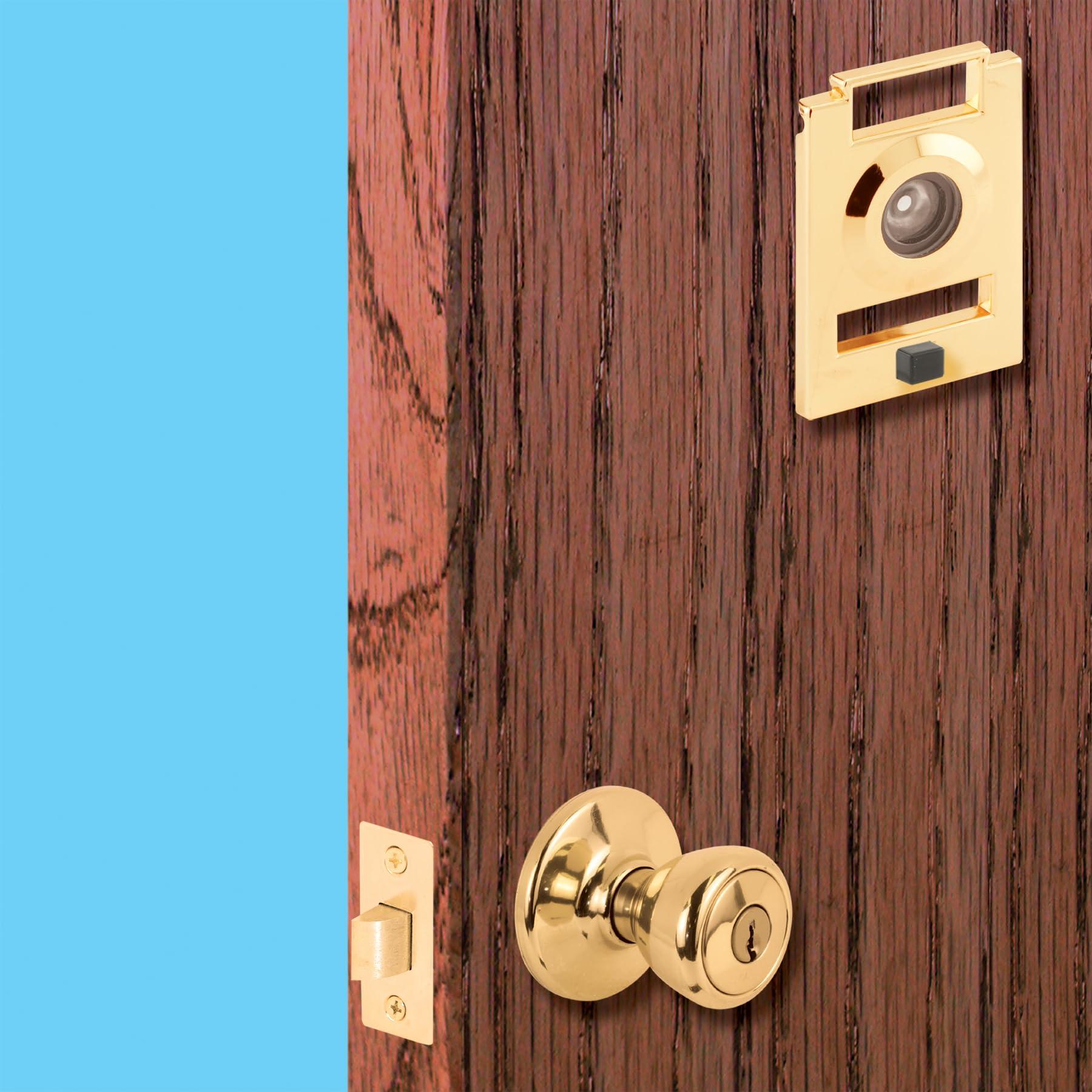 Defender Security Prime-Line U 10814 200 Degree Door Viewer and Chime (Single Pack)