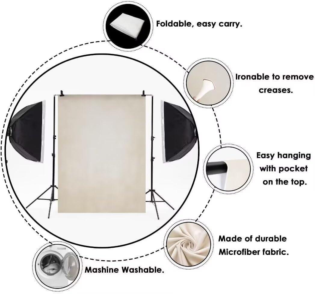 Kate Kate Christmas Cottage Photo Backdrop Fantasy Pink Door Background White Snow Christmas Trees Photo Background Studio Props,10x10ft