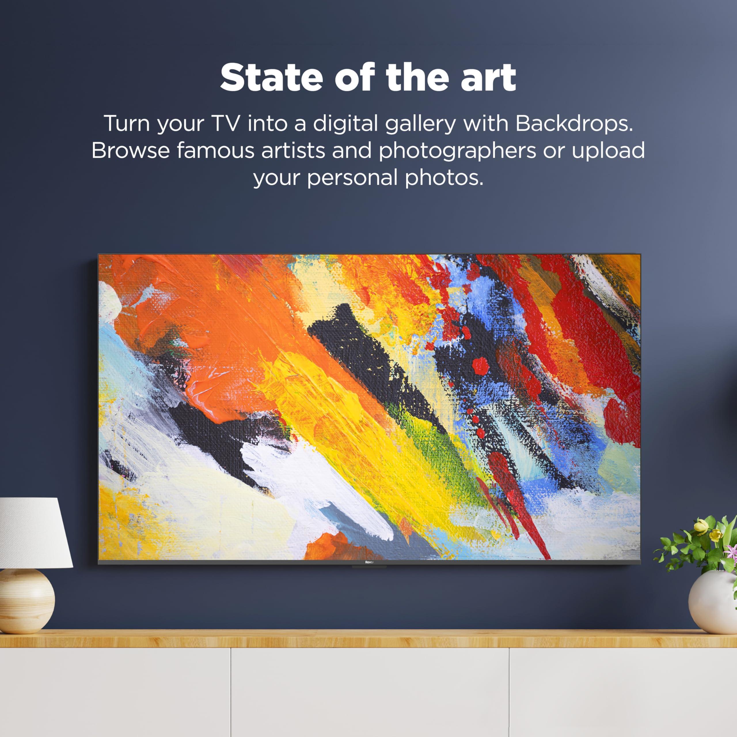 Roku Roku Smart TV 40-Inch Select Series 1080p Full HD RokuTV with Roku Voice Remote, Bright Picture, Customizable Home Screen Live Local News, Sports, Gaming