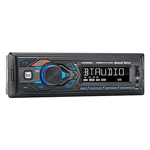 Dual Electronics Dual XRM59BT Single-DIN In-Dash All-Digital Media Receiver with Bluetooth