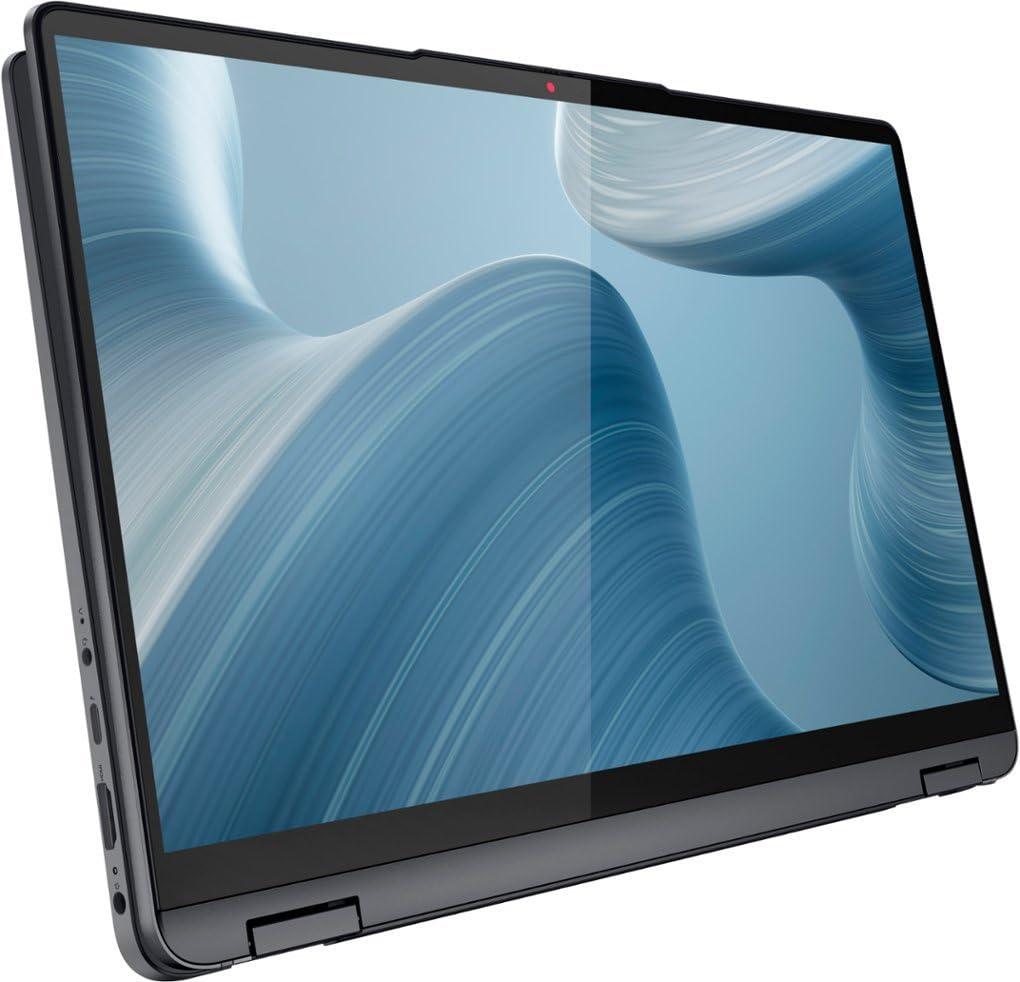 Lenovo Lenovo IdeaPad Flex 5i 2-in-1 Laptop,with Free Lifetime Office 2021,14" FHD+ Touchscreen, Intel Core i3-1215U,8GB RAM,512GB PCIe SSD, Blacklit Keyboard,Fingerprint Reader, Storm Grey