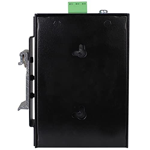 Tripp Lite Tripp Lite Industrial 5 Port Ethernet Network Switch 10/100 Mbps -40 to 167F Temperature Range Unmanaged Splitter TAA Compliant DIN Mount (NFI-U05)