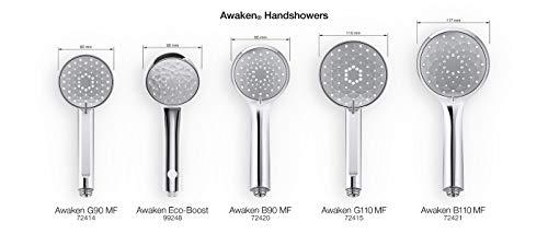 Kohler KOHLER 72421-BN Awaken B110 2.0 gpm Multifunction Hand Shower, One Size, Brushed Nickel