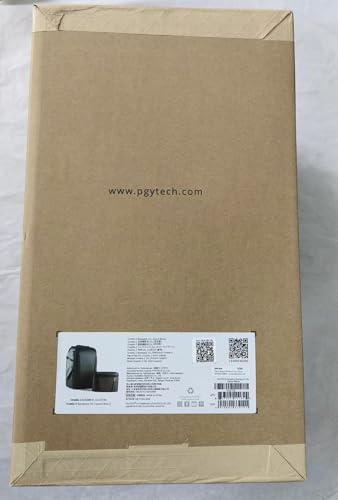 PGYTECH PGYTECH OneMo 2 25L-33L Camera Backpack with Shoulder Bag for Photographers, Waterproof Large Camera Bag for Canon/Nikon/Sony/dji Drone/Laptop/Tripod, Black