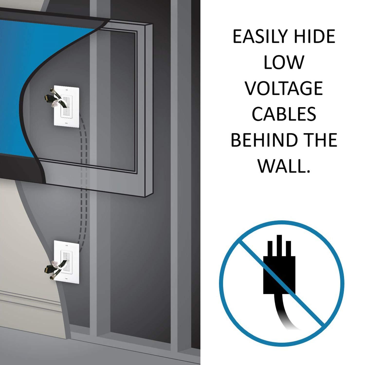 On-Q On-Q WP1014WH WP1014 Cable access strap, 1 Pack, White