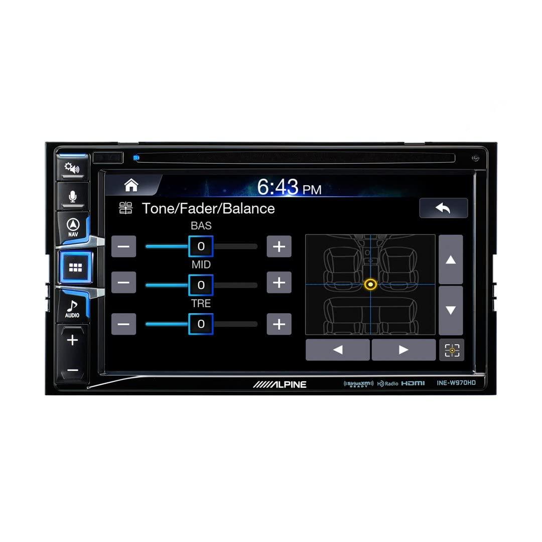 Alpine Alpine INE-W970HD Audio/Video/Nav System Compatible with Apple CarPlay and Android Auto