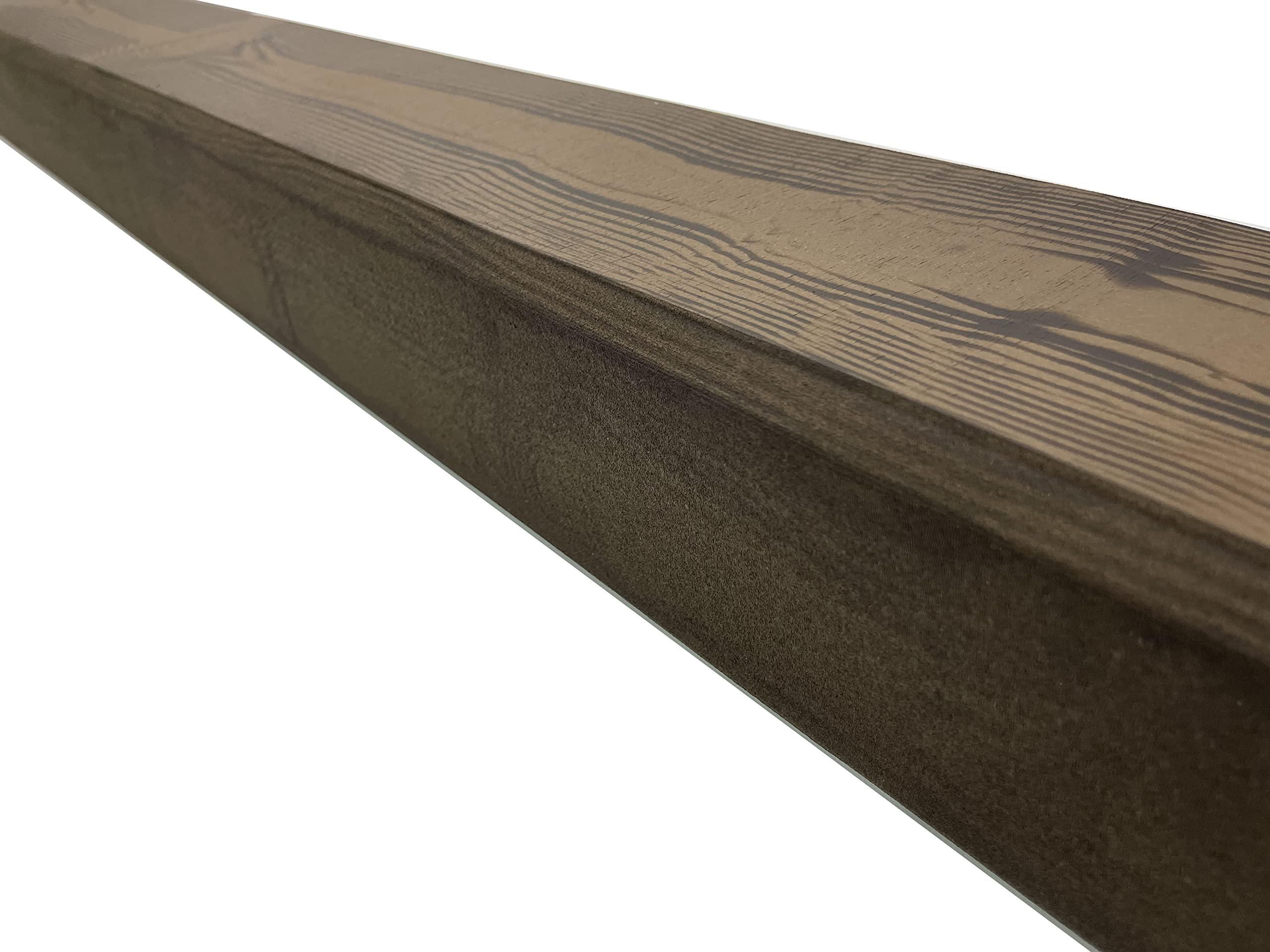 Antique Ceilings Faux Wood Beam - 48\" Long - Wood Look - XPS Foam Material - Easy Installation (4\"x6\", Walnut)