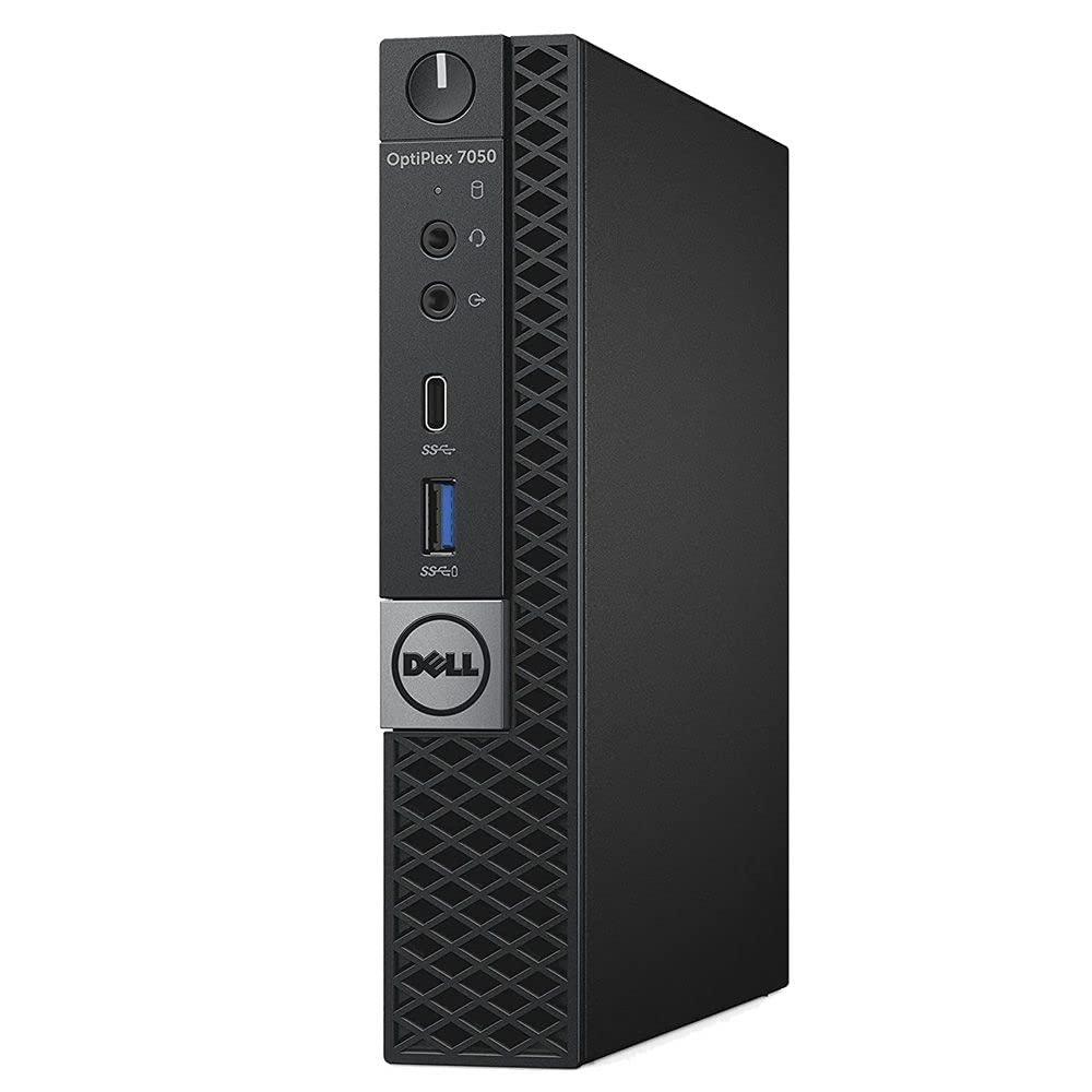 Dell Dell Optiplex 7050 Micro Business Desktop i5-6500T UP to 3.10GHz 16GB DDR4 128GB M.2 SSD + 1TB SSD Wireless Keyboard Mouse WiFi BT HDMI Dual Monitor Support Win10 Pro (Renewed)