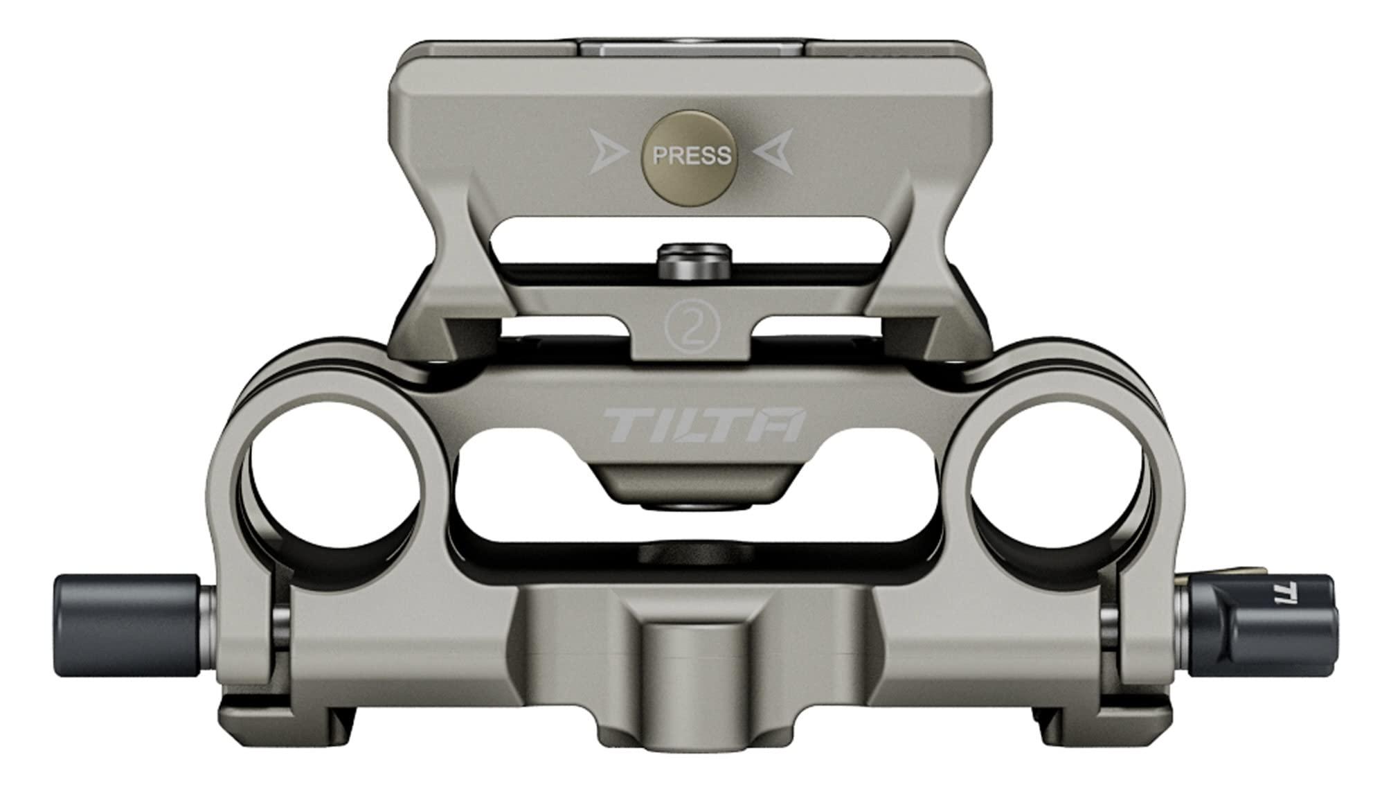 Tilta Tilta Modular Baseplate Type II with15mm LWS Rod Support | TA-MBP2 (Titanium Gray)