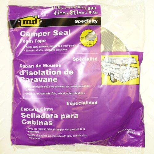 M-D Building Products M-D Building Products 2352 Camper Seal Tape, 3/16-by-1-1/4-Inch by 30 feet, Gray