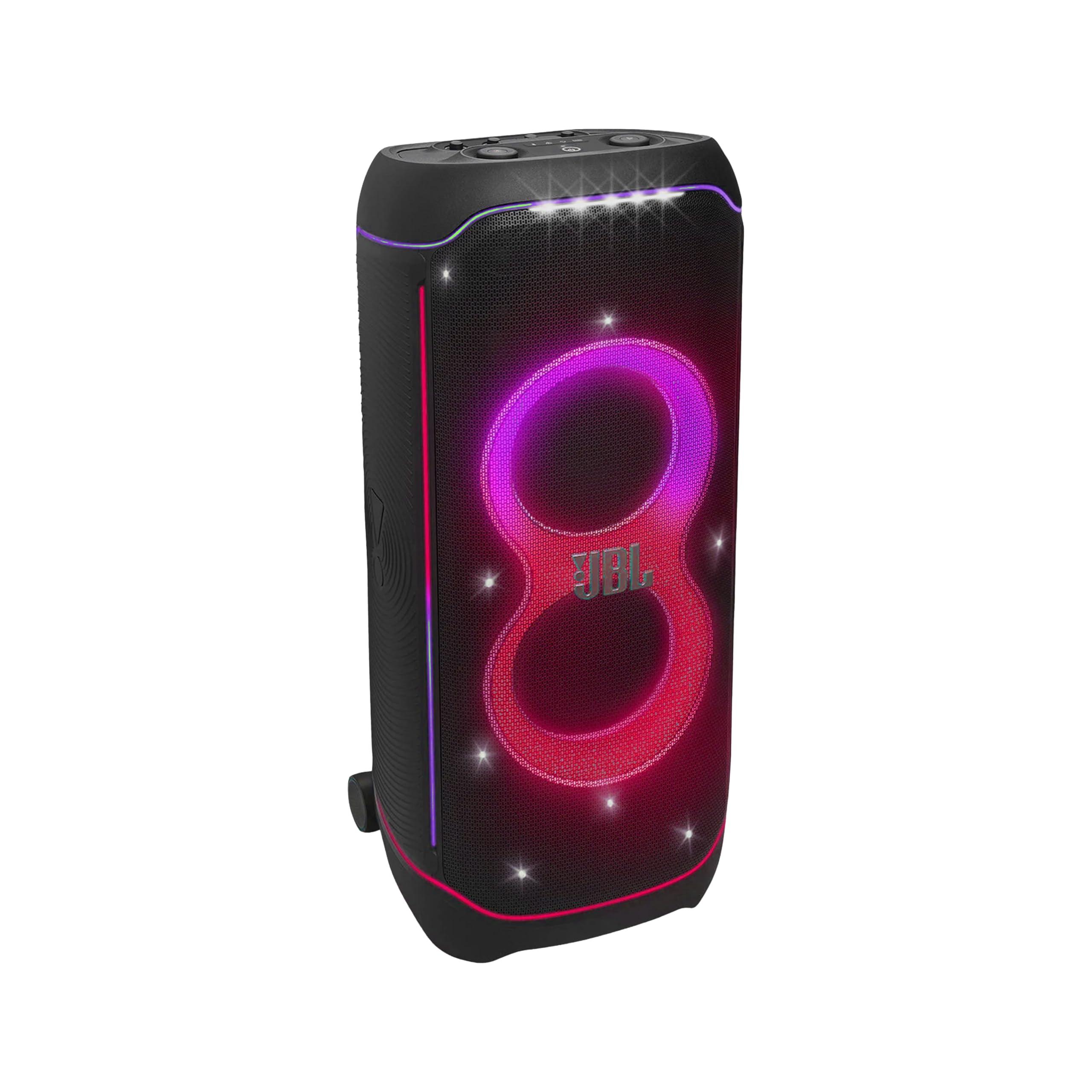 JBL JBL PartyBox Ultimate 1100W Portable Speaker - Wi-fi & Bluetooth Connectivity Splashproof, Powerful Sound and Light Show (JBLPARTYBOXULTAM) + Wireless Two Microphone System with Receiver + More