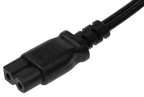 SF Cable SF Cable 2ft 18 AWG 2-Slot Polarized Power Cord (IEC320 C7 to NEMA 1-15P)