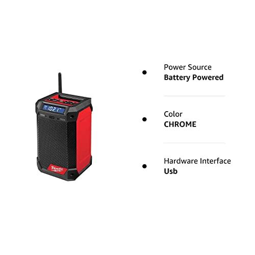 Milwaukee Milwaukee 2951-20 M12 Lithium-Ion Cordless Radio + Charger (Tool Only)