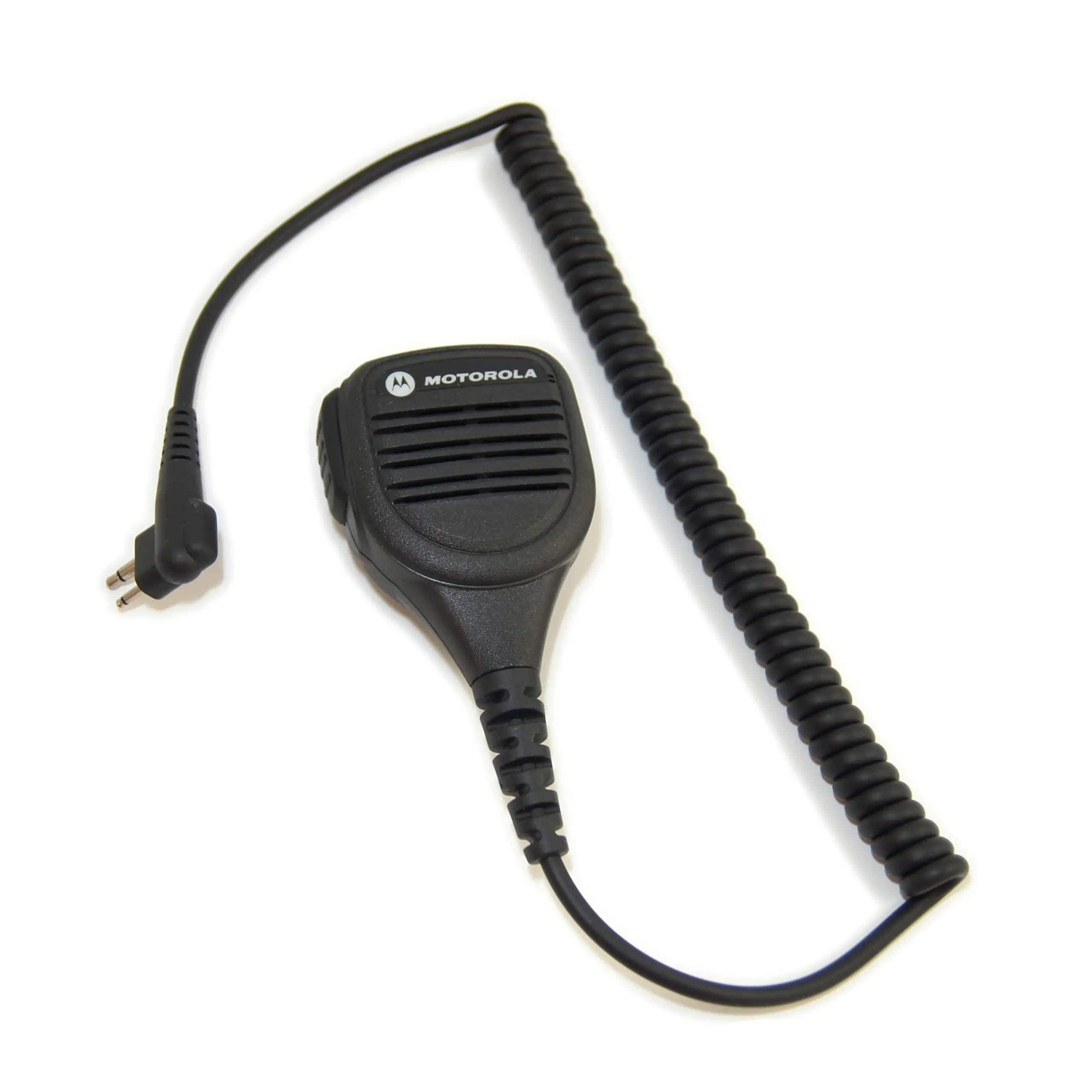 Motorola Motorola Original OEM PMMN4013 PMMN4013A Remote Speaker Microphone with 3.5mm Audio Jack, Coiled Cord & Swivel Clip, Intrinsically Safe (Renewed)