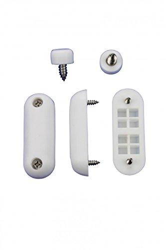 Renovators Supply Manufacturing Renovators Supply Manufacturing Toilet Seat Bumper, 7 White Silicone Toilet Seat Bumpers