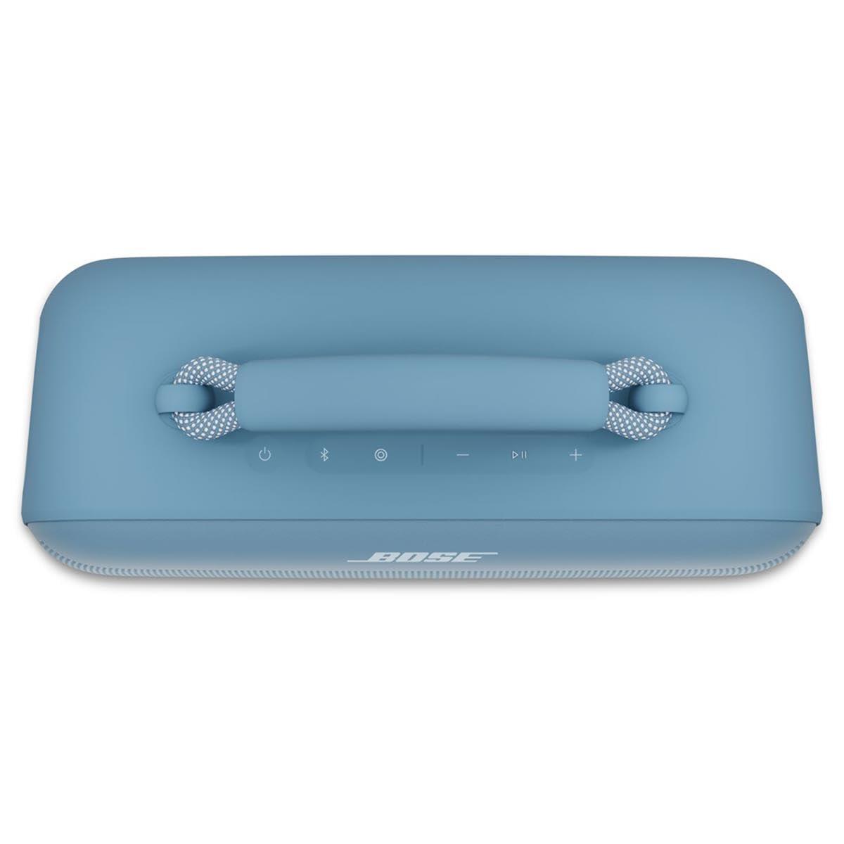Bose Bose New SoundLink Max Portable Speaker, Large Waterproof Bluetooth Speaker, Up to 20 Hours of Battery Life, USB-C, Built-in 3.5mm AUX Input, with H&A 3' Aux Cable (Blue Dusk)