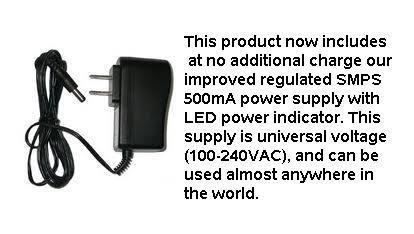 TEC Technolink TC-750LC Audiophile RIAA Phono Preamp with Output Level Control, 85dB S/N; Black or Silver, Your Choice (Silver)