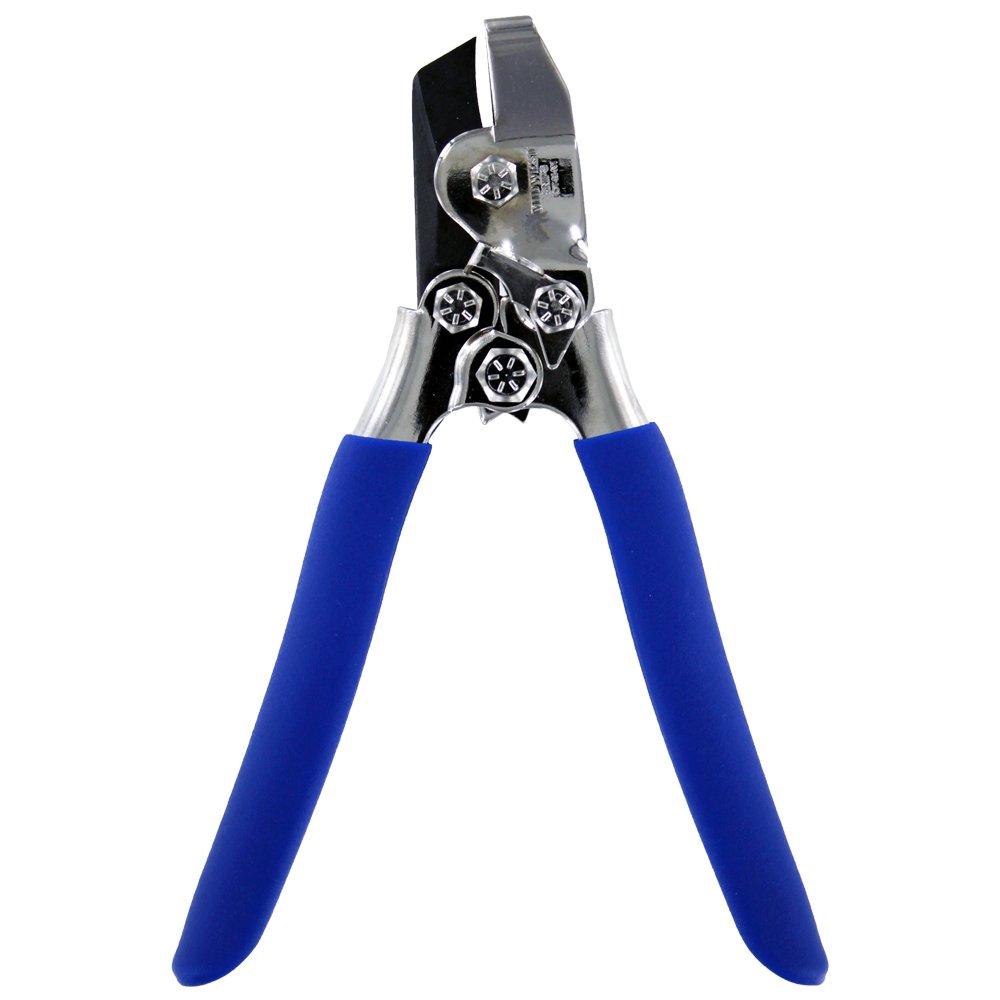 Midwest Snips MIDWEST Sheet Metal Notcher - 31-Degree Cold Rolled Steel Notcher with 1-3/16\" Throat Depth & V-Notch Connector Tabs - MWT-N1