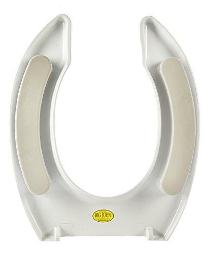 Big John Products Big John Products 7-W Big John Classic 1000 Lb Capacity Toilet Seat, White or Black