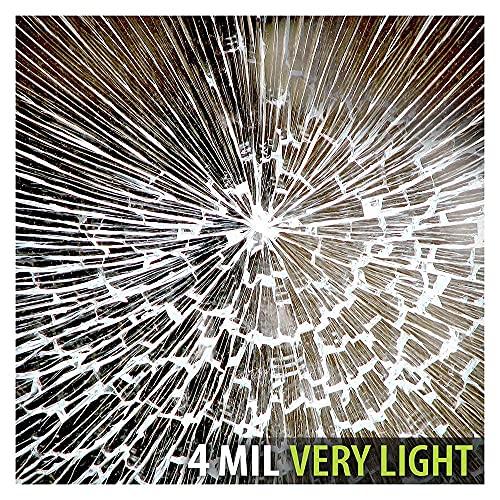 Buydecorativefilm BDF S4MB70 Window Film Security and Sun Control 4 Mil Black 70 (Very Light) - 48in X 24ft