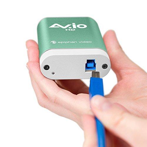 Electronics World AV.io HD - Screen Capture for HDMI, DVI, VGA video. 60 FPS, USB 3.0. 100% Lossless Quality Video Grabber. Ultra Reliable., Model: AV.io HD, Electronic Store & More