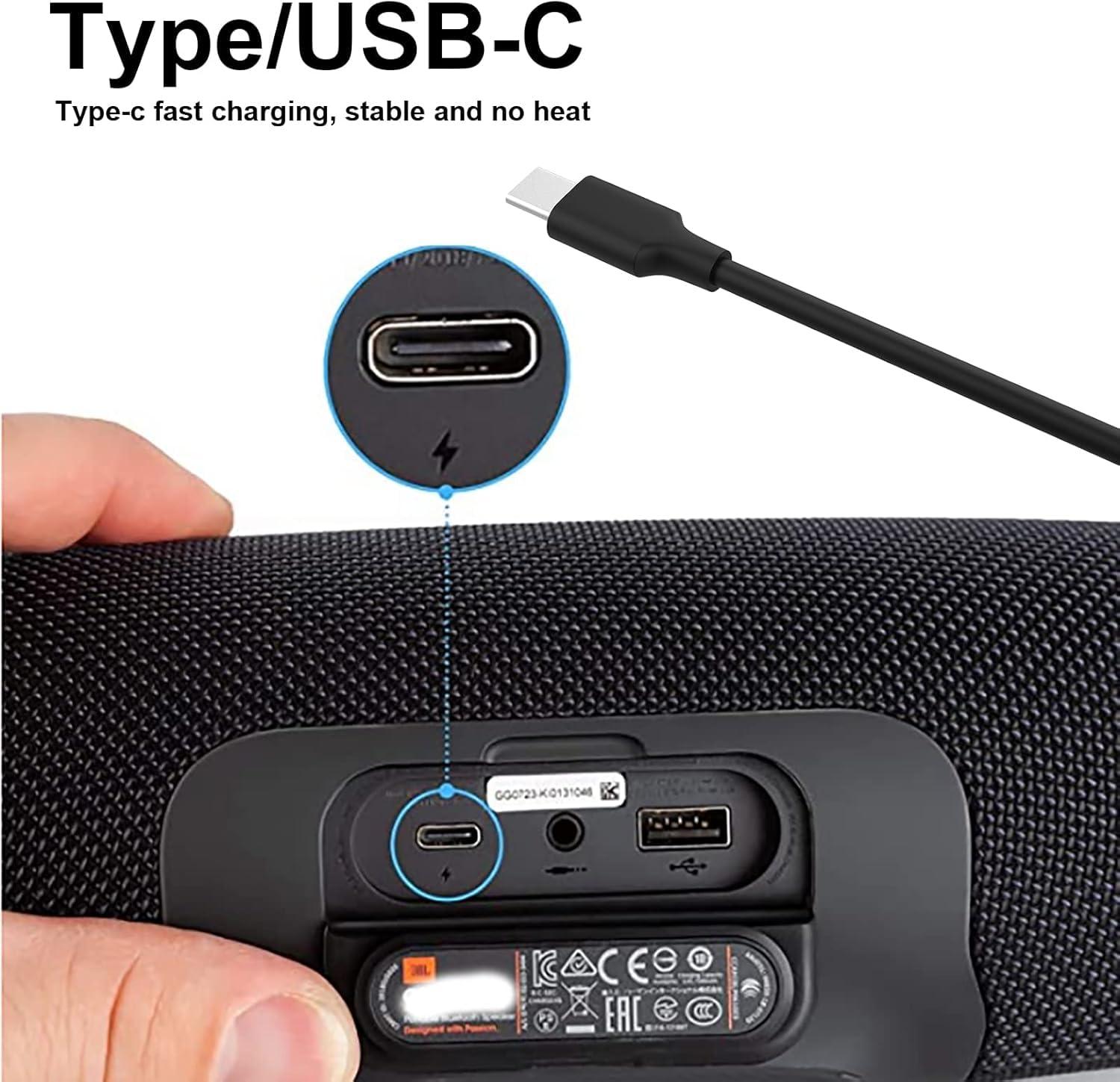 BIYTC 65W Charger Replacement for JBL Xtreme 3 Charger USB C Power Supply Charger for JBL Xtreme 3 Wireless Speaker