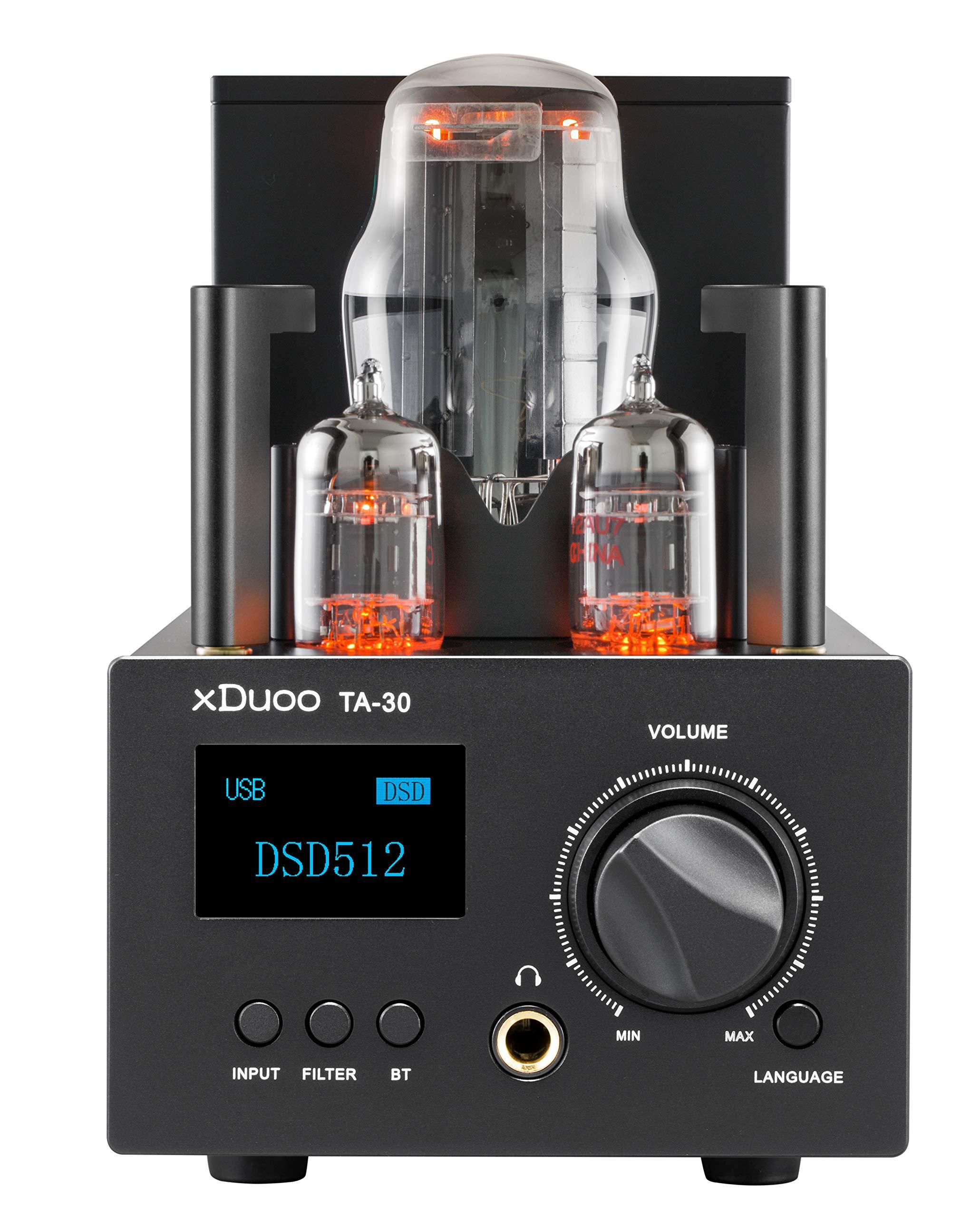 xDuoo xDuoo TA-30 Bluetooth 5.0 ES9038Q2M DAC&Tube Headphone Amp USB/Coax/Opt Input Amplifier