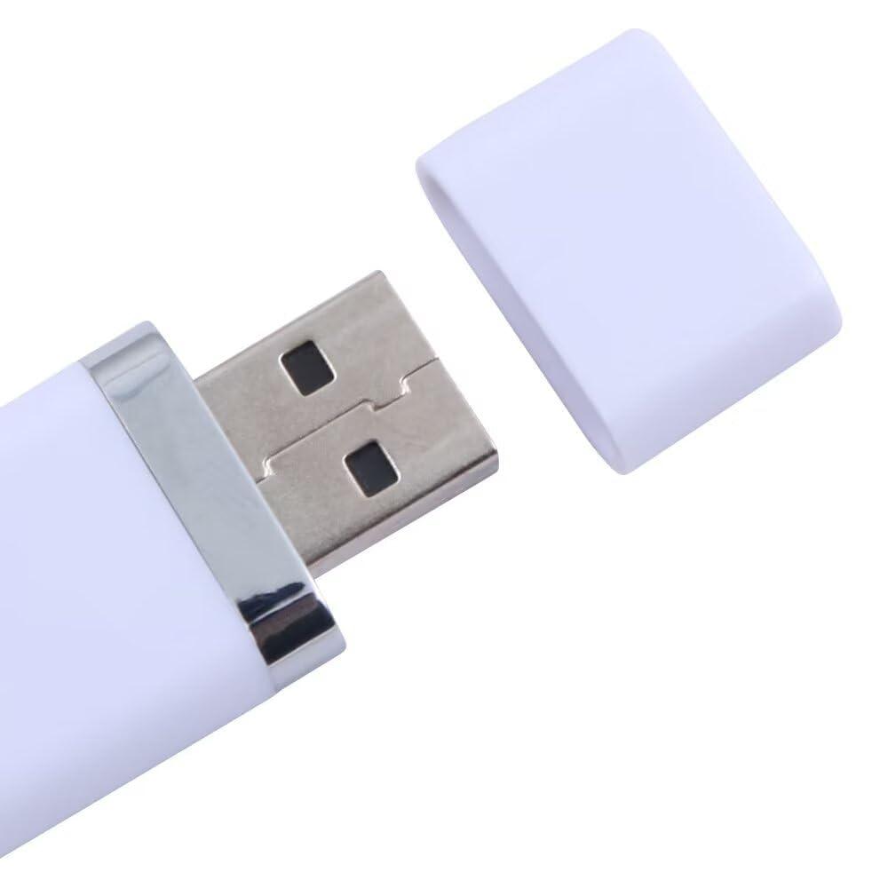 vellgo 50pcs 8GB Custom USB Flash Drive with Personalized Logo for Promotion, Customized USB Thumb Drive, Bespoke Bulk Zip Drive (10 color options)