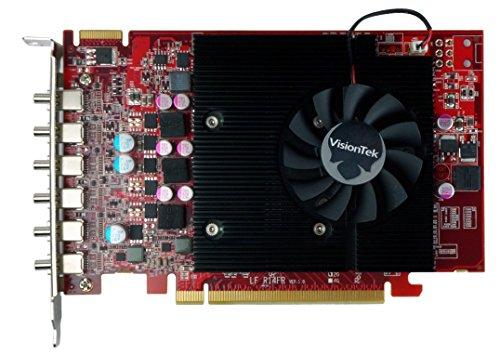 VisionTek VisionTek Radeon 7750 2GB GDDR5 6M (6x miniDP, 6x miniDP to HDMI Adapters) Graphics Card - 900880