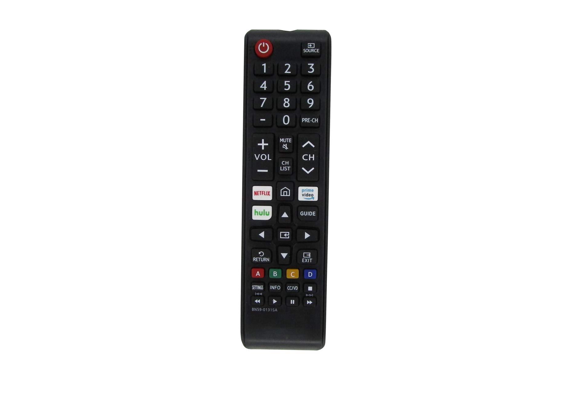 HCDZ HCDZ Replacement Remote Control for Samsung UN58TU700D UN58TU700DFXZA UN55TU700D UN55TU700DFXZA UN50TU700D UN50TU700DFXZA UN43TU700D UN43TU700DFXZA TU700D UN82TU7000FXZA 4K Crystal UHD HDR Smart TV