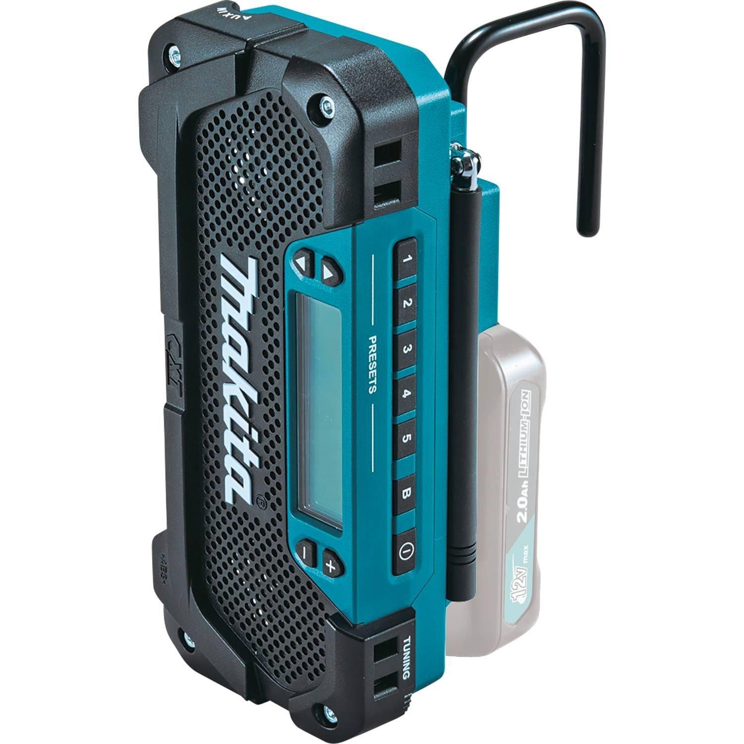 Makita Makita RM02 12V max CXT Lithium-Ion Cordless Compact Job Site Radio, Tool Only