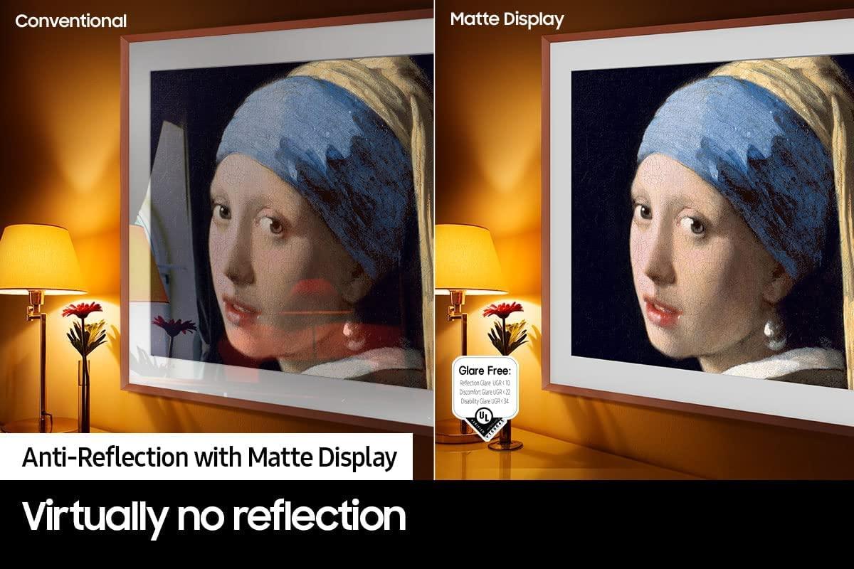 SAMSUNG Samsung 32-Inch Class QLED 4K LS03B Series The Frame Quantum HDR Smart TV QN32LS03BBF Includes,QN32LS03BBFXZA