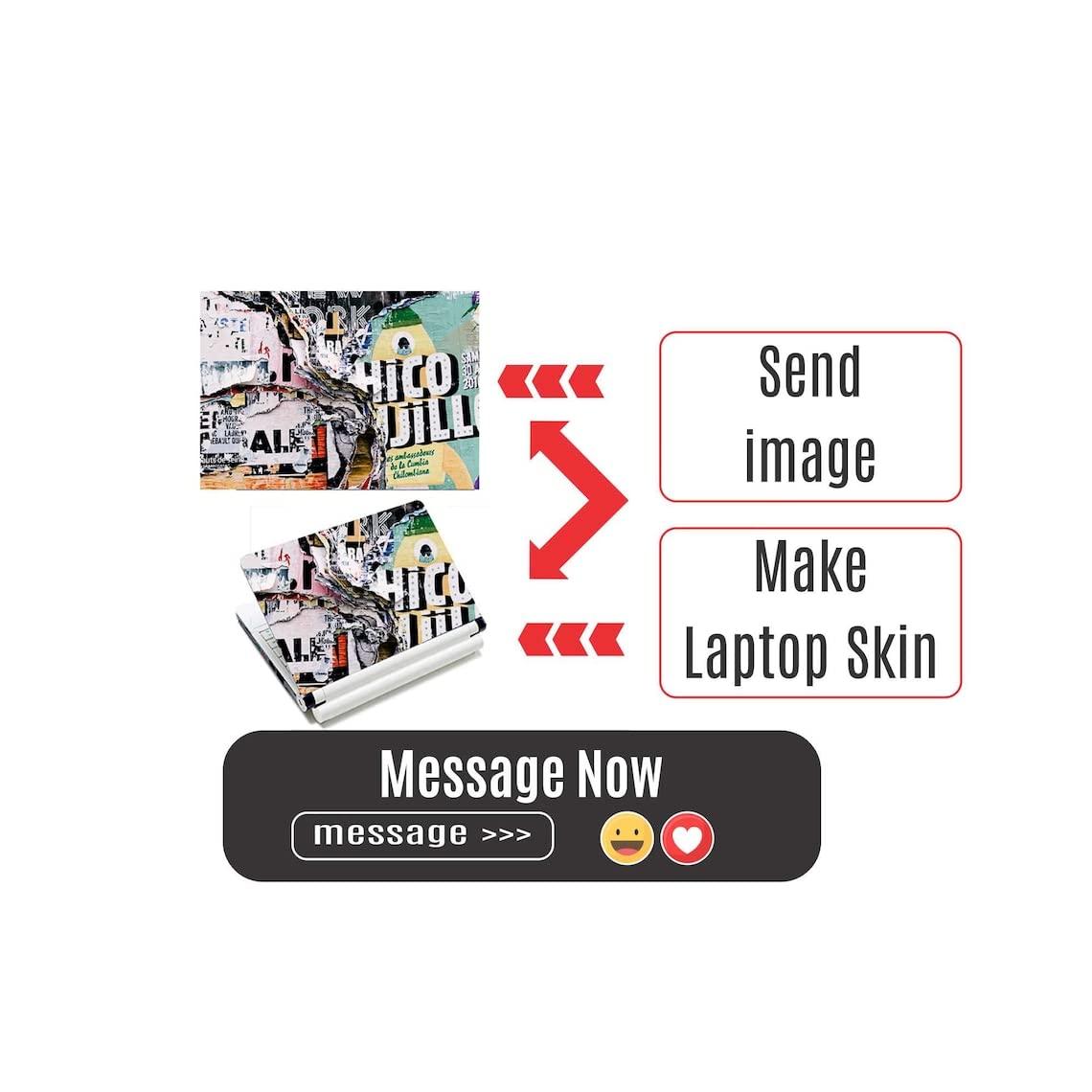 Sticker Master Sticker Master Stylish Set Yellow Laptop Vinyl Sticker Skin Cover 13 14 15 Inch Notebook Decal for MacBook Asus Acer Hp Lenovo Huawei Dell Ms Toshiba 19 inch (40.5x27 cm)