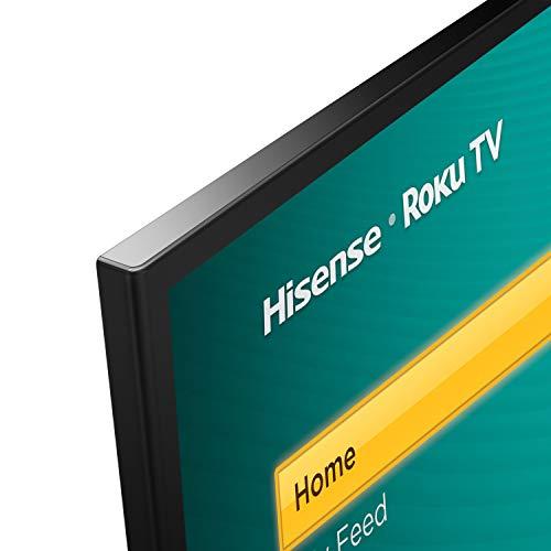 Hisense Hisense 32-Inch Class H4 Series LED Roku Smart TV with Google Assistant and Alexa Compatibility (32H4G, 2021 Model)