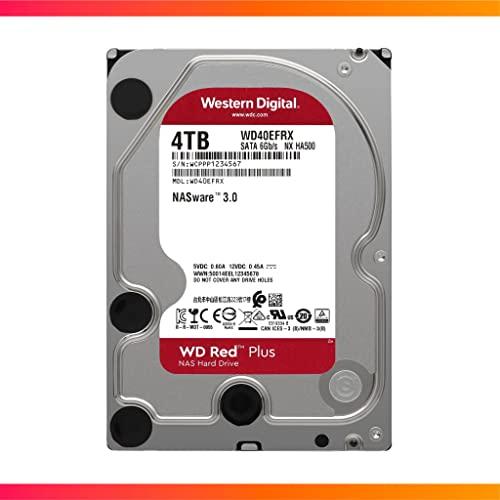 Western Digital WD Red Plus 14TB NAS 3.5" Internal Hard Drive - 5400 RPM Class, SATA 6 Gb/s, CMR, 512MB Cache