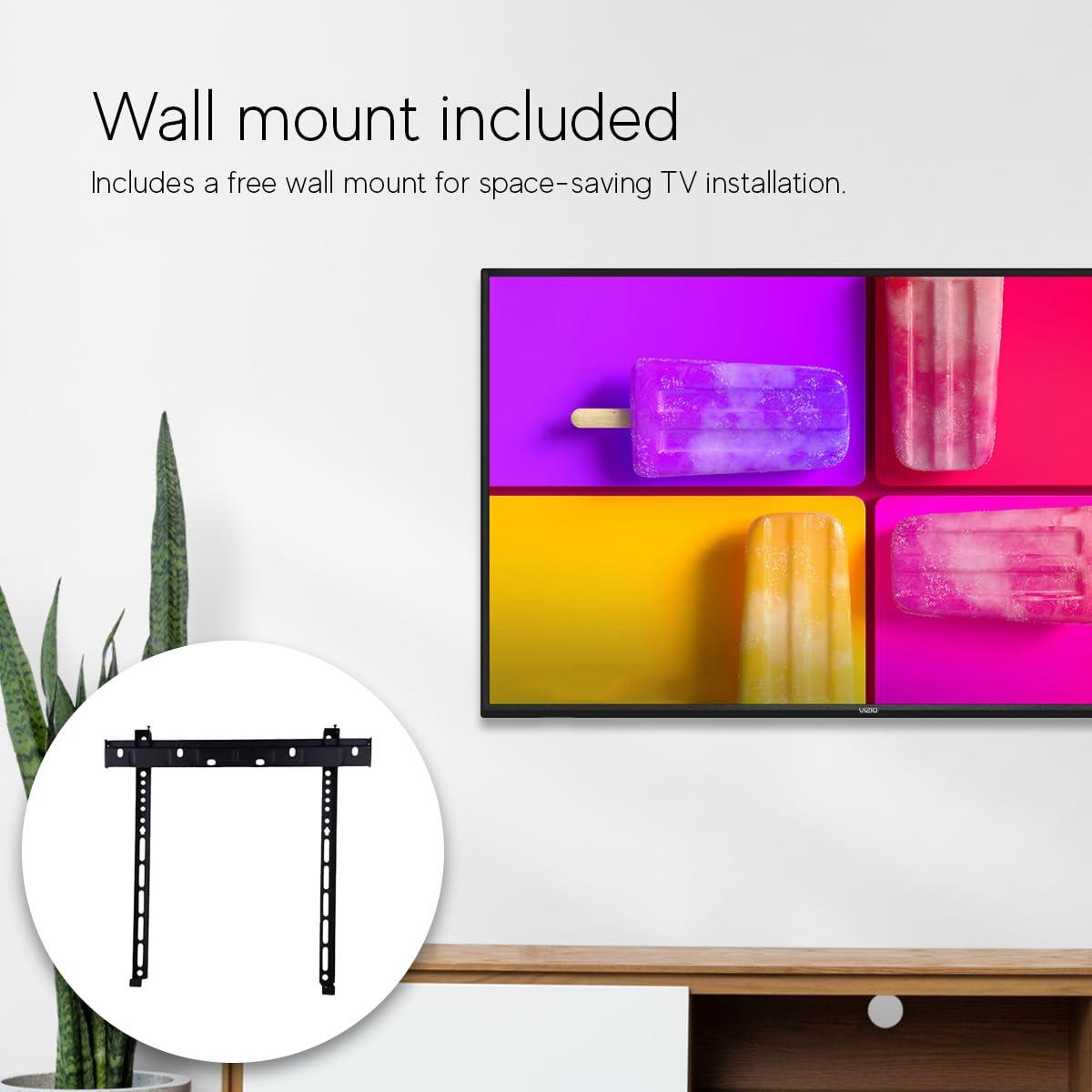 VIZIO VIZIO 70-inch V-Series Full Array LED 4K UHD Smart TV, HDR10+, IQ Active, V-Gaming Engine, with Apple Airplay and Chromecast Built-in + Free Wall Mount (No Stand) - V705X-J01 (Renewed)